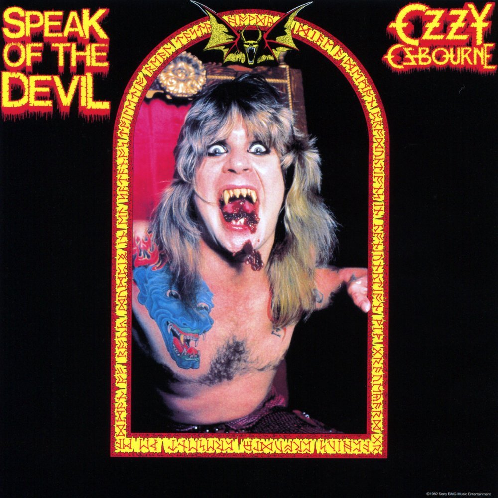 CD-R Ozzy Osbourne - Speak of the Devil (1982) Black Sabbath