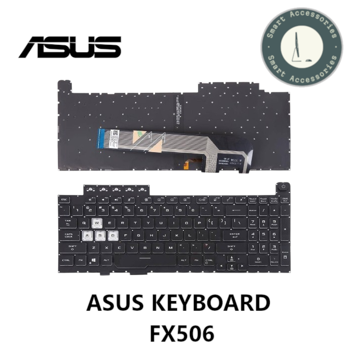 ASUS FX506 คีย์บอร์ดแล็ปท็อปสําหรับ TUF GAMING F15 FA506 GA506Q FX506L FX706 FA706