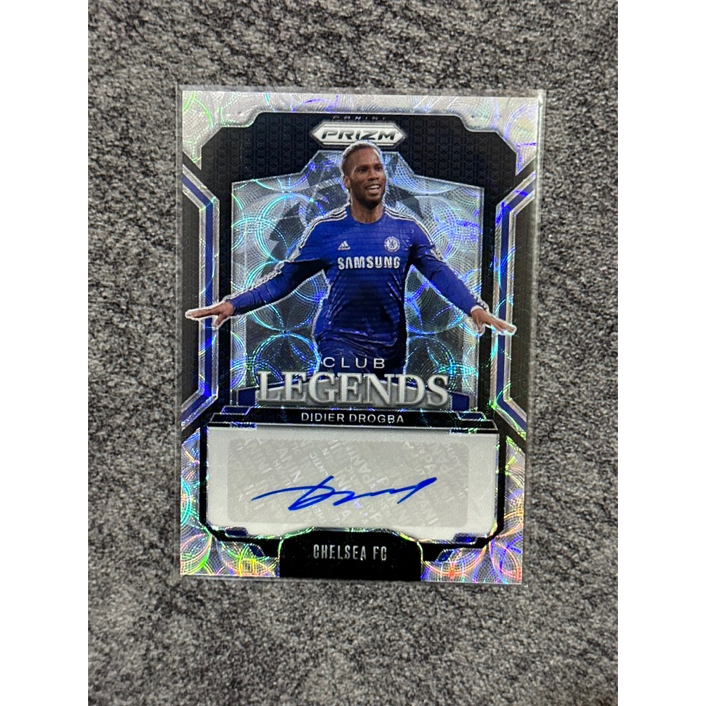 2024-25 Panini Prizm Choice Didier Drogba Autograph Chelsea FC Auto