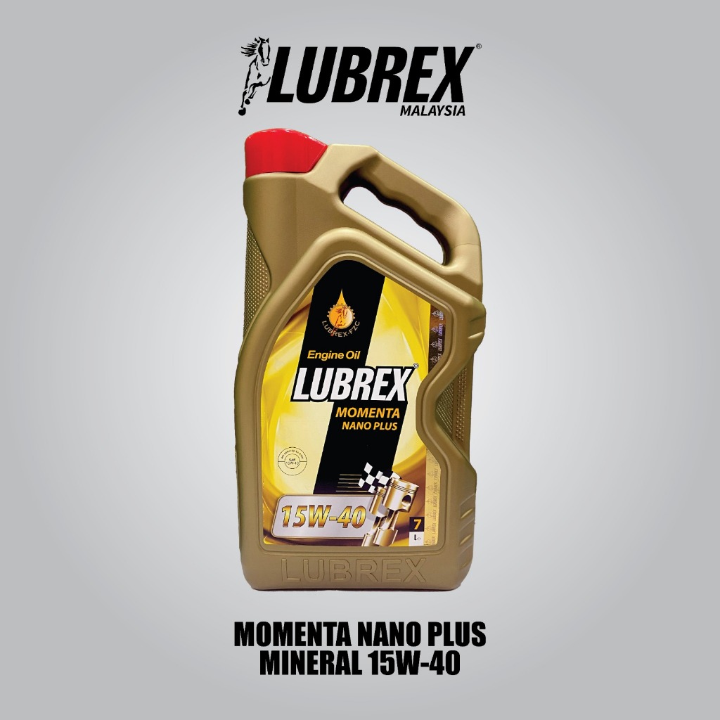 LUBREX 15W-40 MINERAL (7L) MOMENTA NANO PLUS