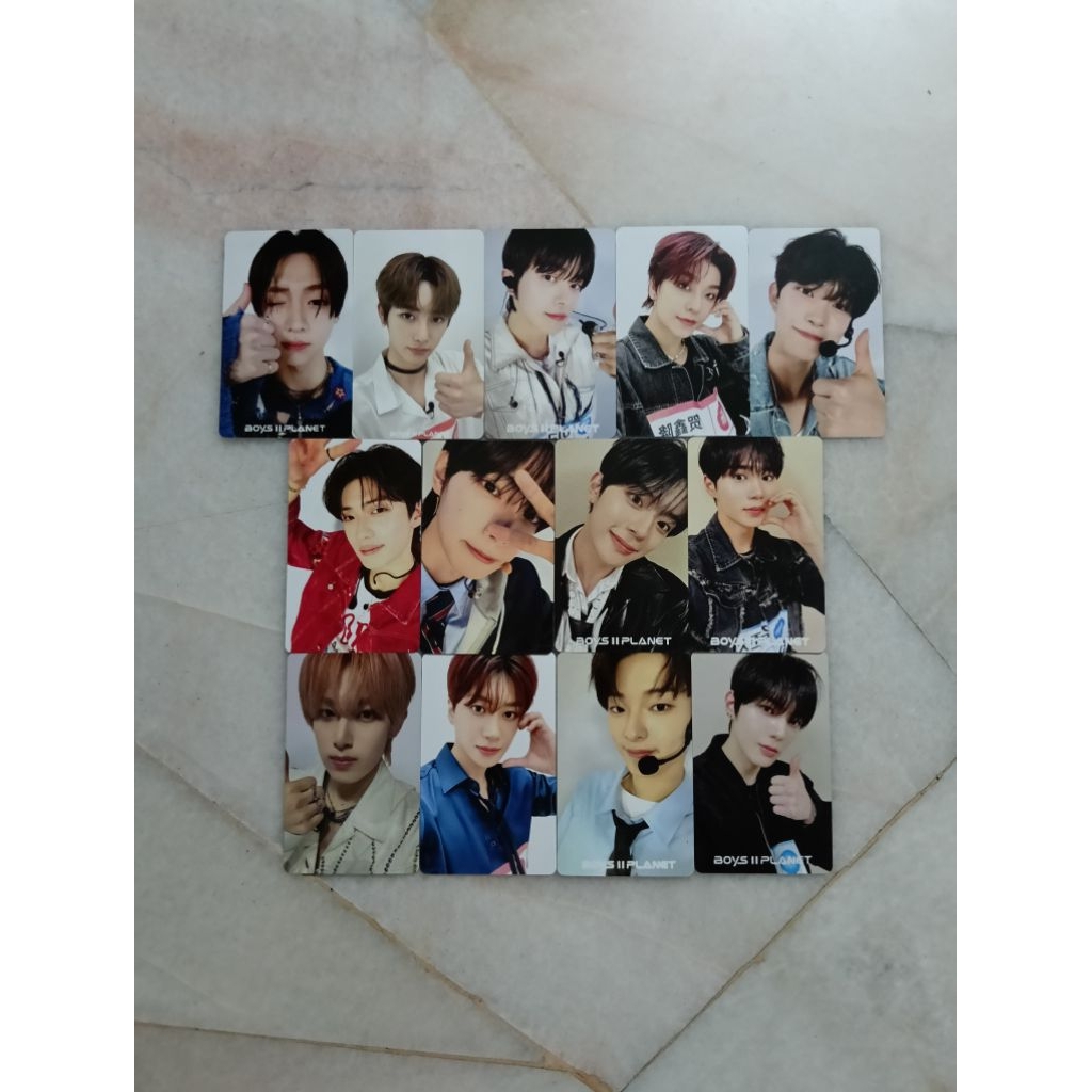 สถานีการ์ดดาวเคราะห์ Boys2planet 1 unofficial photocard boy planet 2 Boysplanet Lee Sang Won Zhou An