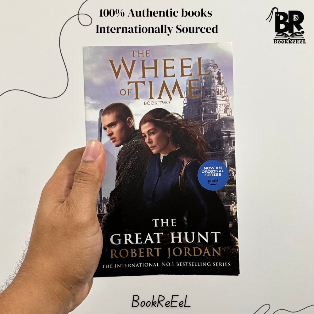 The Great Hunt (Wheel of Time 2) โดย Robert Jordan [UK, ปกอ่อน)