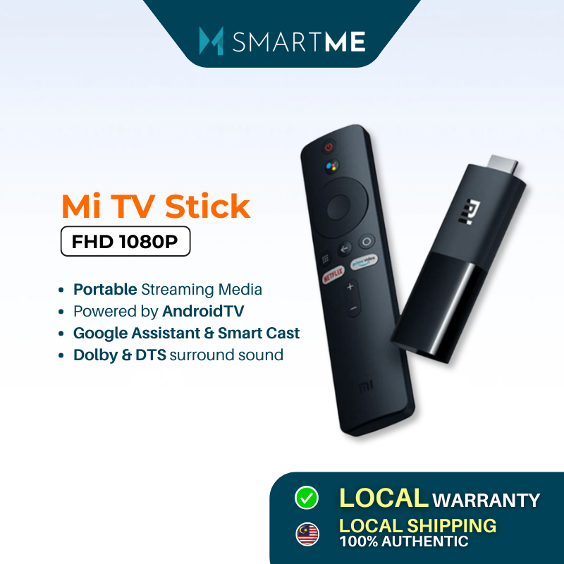 Mi TV Stick 1080P I 4K Bluetooth IR Remote
