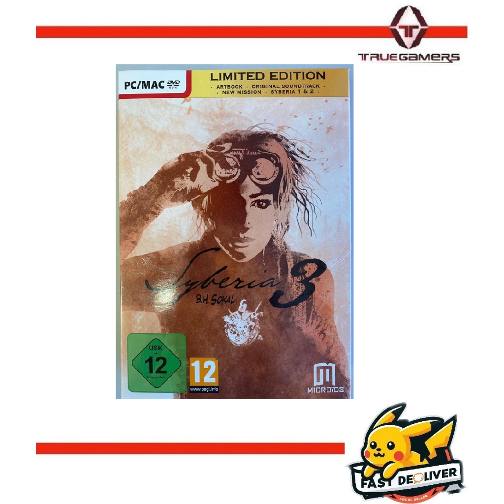 PC SYBERIA LIMITED EDITION - ENGLISH VERSION