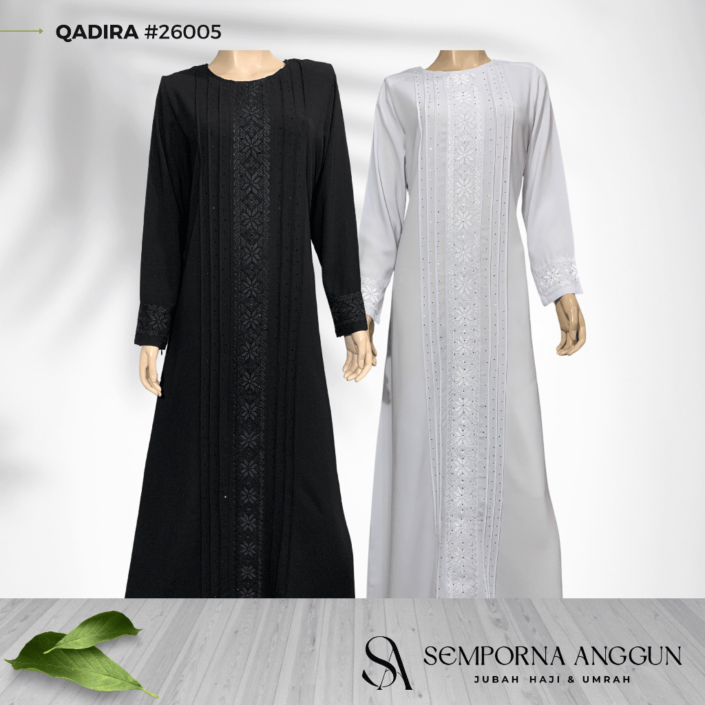 HAJJ & UMRAH ROBE - ปัก | QADIRA 26005