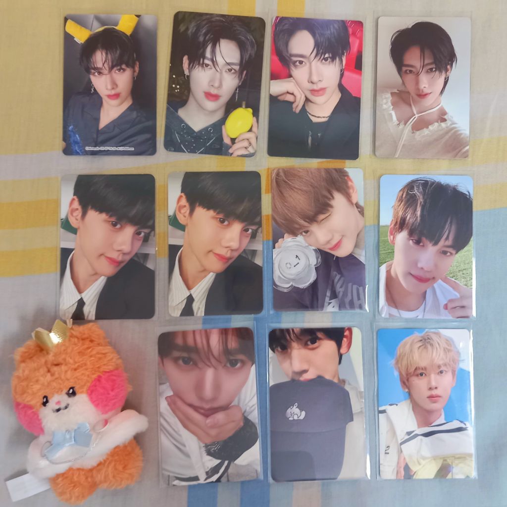 WTS Official ZEROBASEONE ZB1 Ricky Gyuvin Yujin Photocards PC