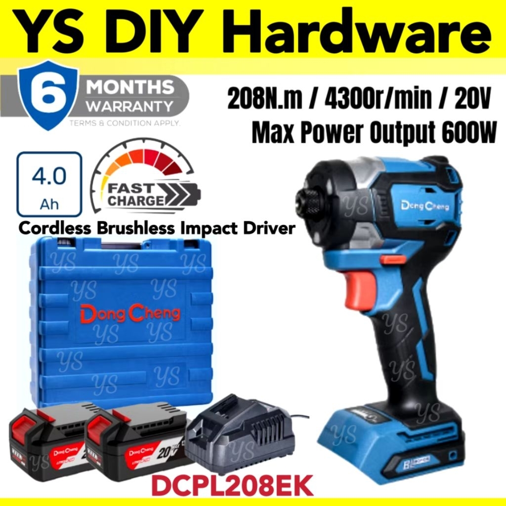 Dongcheng DCPL208EK ไดร์เวอร์กระแทกไร้สายแบบไม่มีแปรง