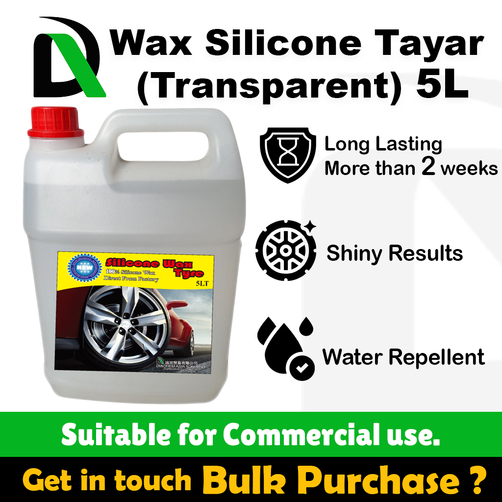 5L Tyre Silicone Wax / Wax Tyre Silicone