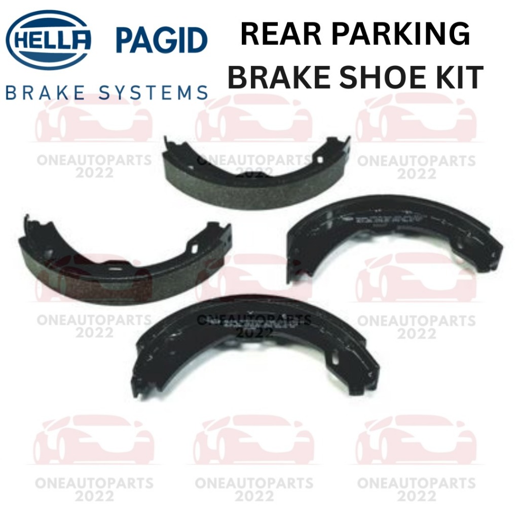 HELLA PAGID GERMANY ด้านหลังเบรคที่จอดรถรองเท้า MERCEDES BENZ W220 S280 S320 S320CDI S350