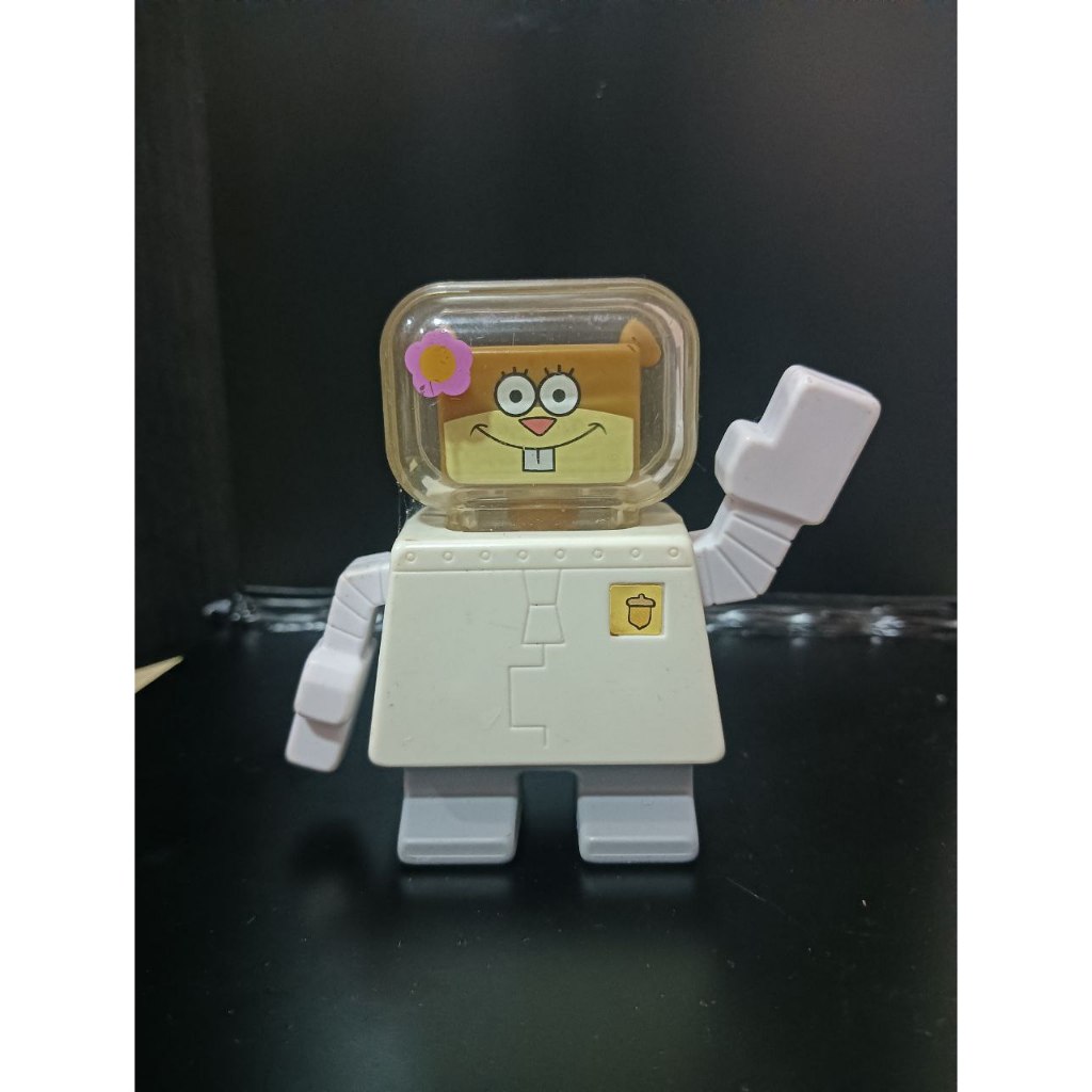 SpongeBob SquarePants Sandy Cheeks Burger King ของเล่นฟิกเกอร์ Viacom