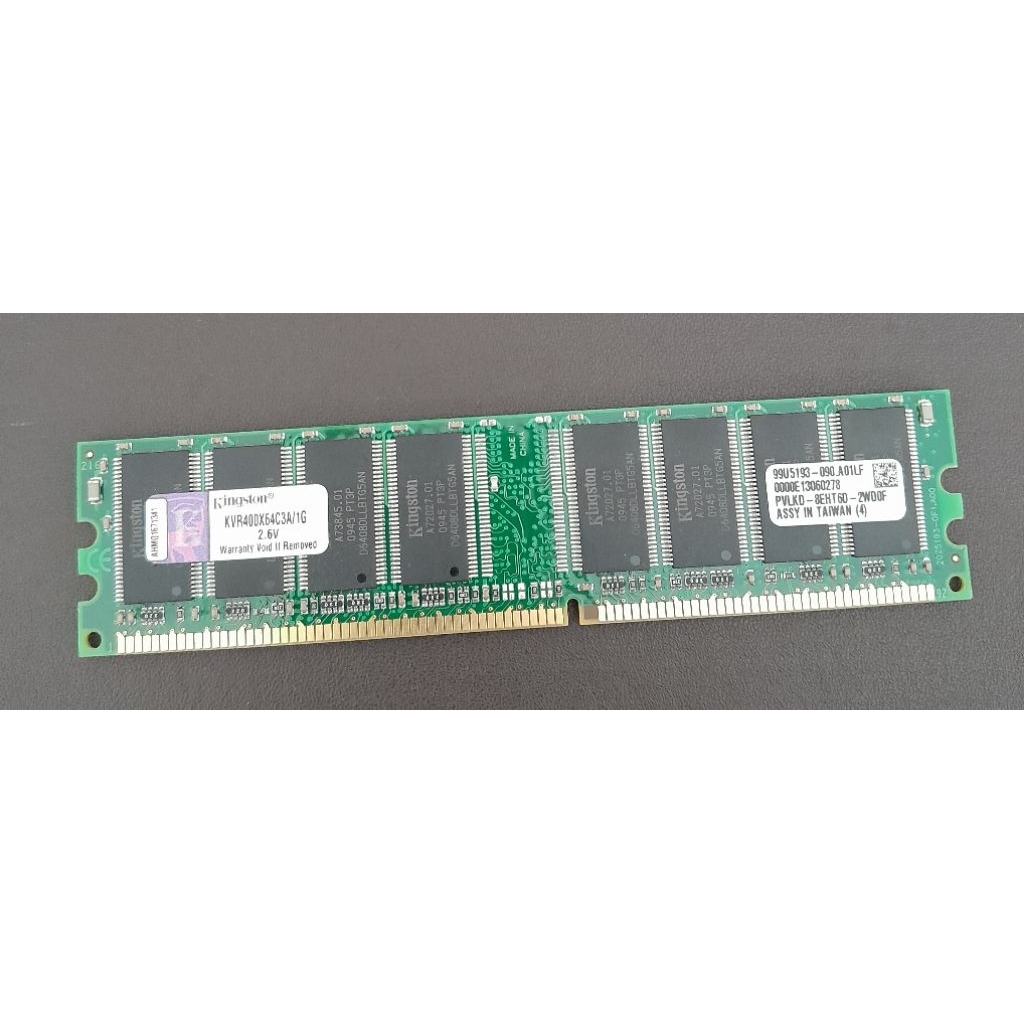 หน่วยความจํา SIMM ของ Kingston DDR400 1GB
