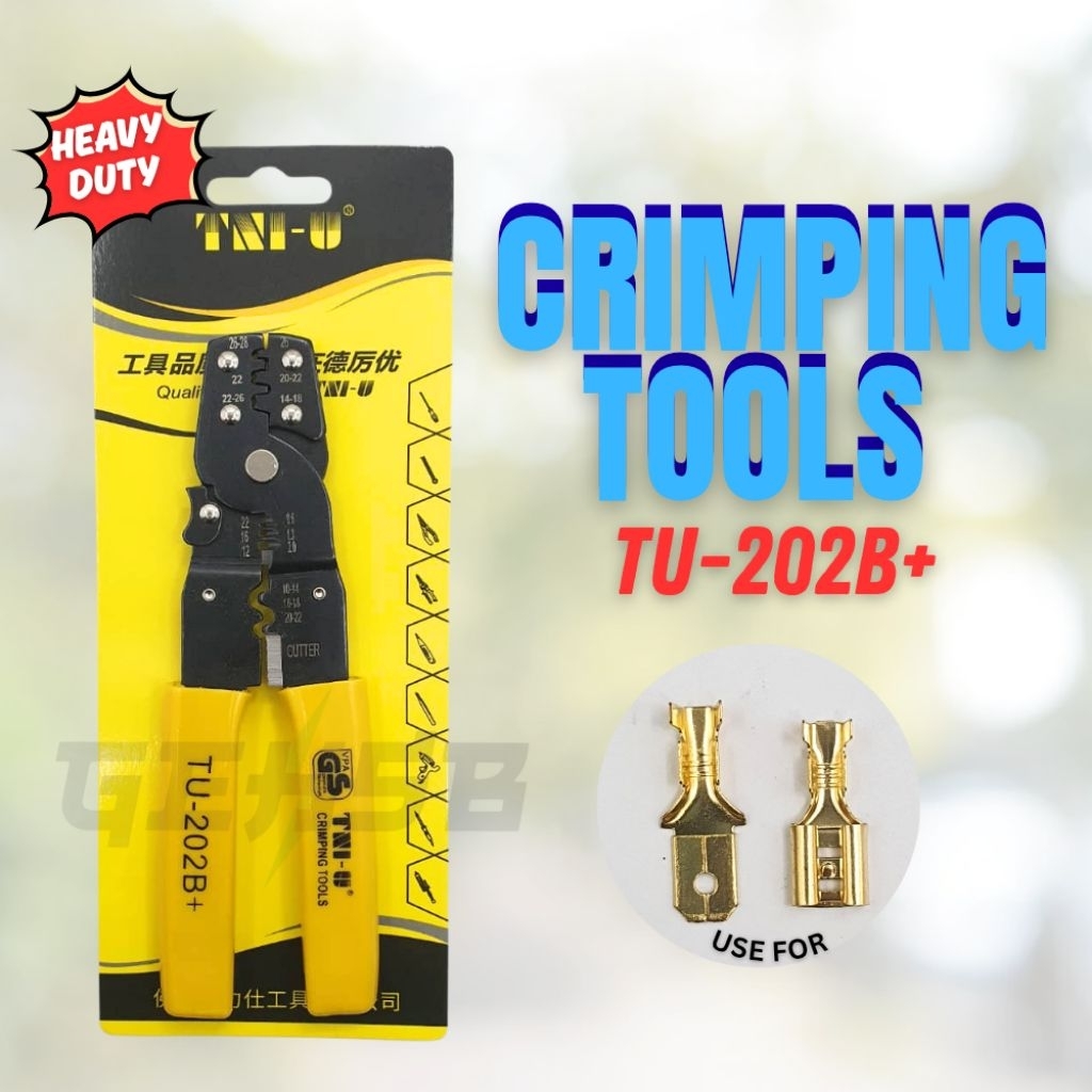 เครื่องมือจีบ TU-202B+ Heavy Duty
