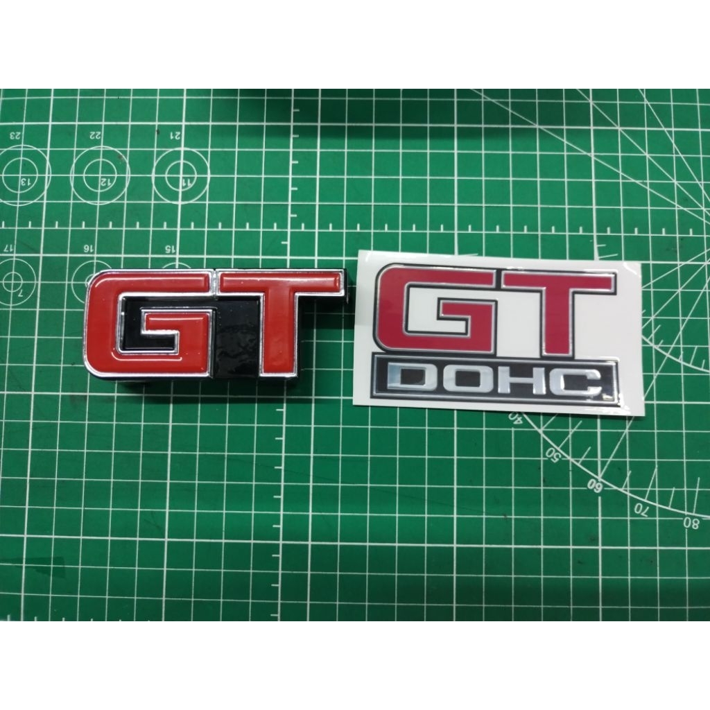 ตราสัญลักษณ์ Toyota corolla Ke70 / Te71 GT