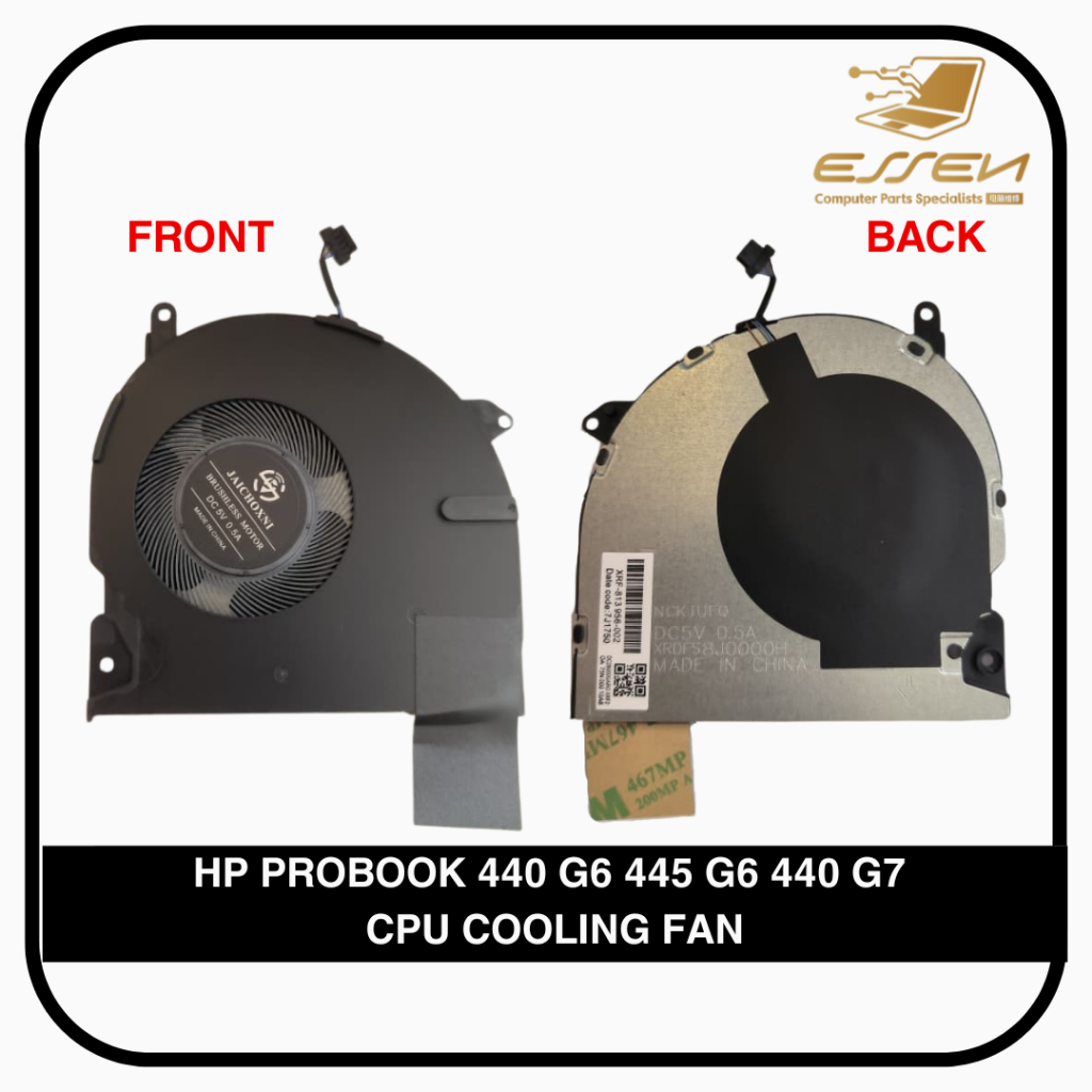 HP PROBOOK 440 G6 445 G6 440 G7 CPU COOLING FAN