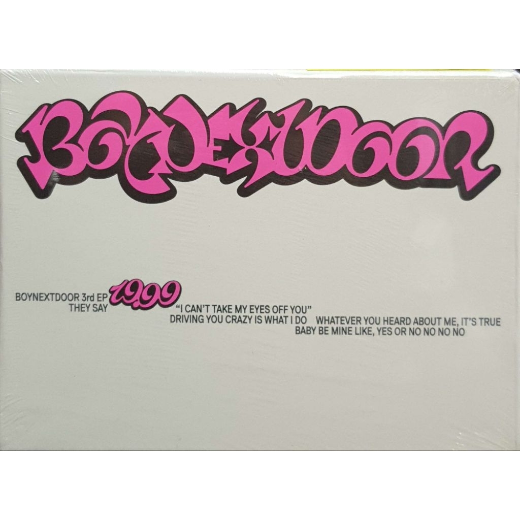 BoyNextDoor - 3rd Ep : 19.99 (CD)