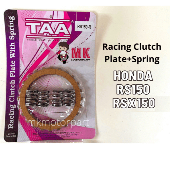 (TAA) Honda RS150 / RS150R / RSX / RS-X150 / RSX150 / RS-X 150 RACING CLUTCH PLATE + RACING CLUTCH S