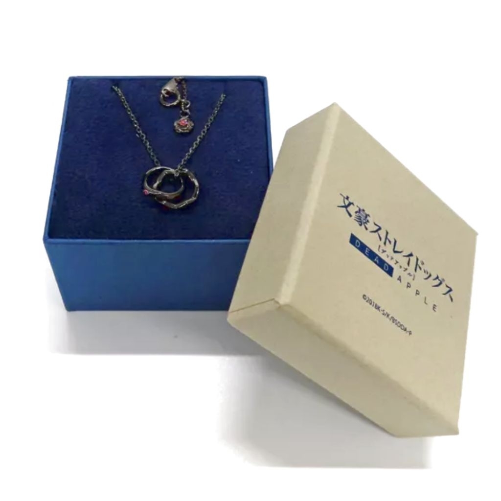 ผลิตภัณฑ์สร้อยคอเงิน Bungo Stray Dogs Nakhara Chuuya [OFFICIAL] Chuya BSD Bungou ของแท้