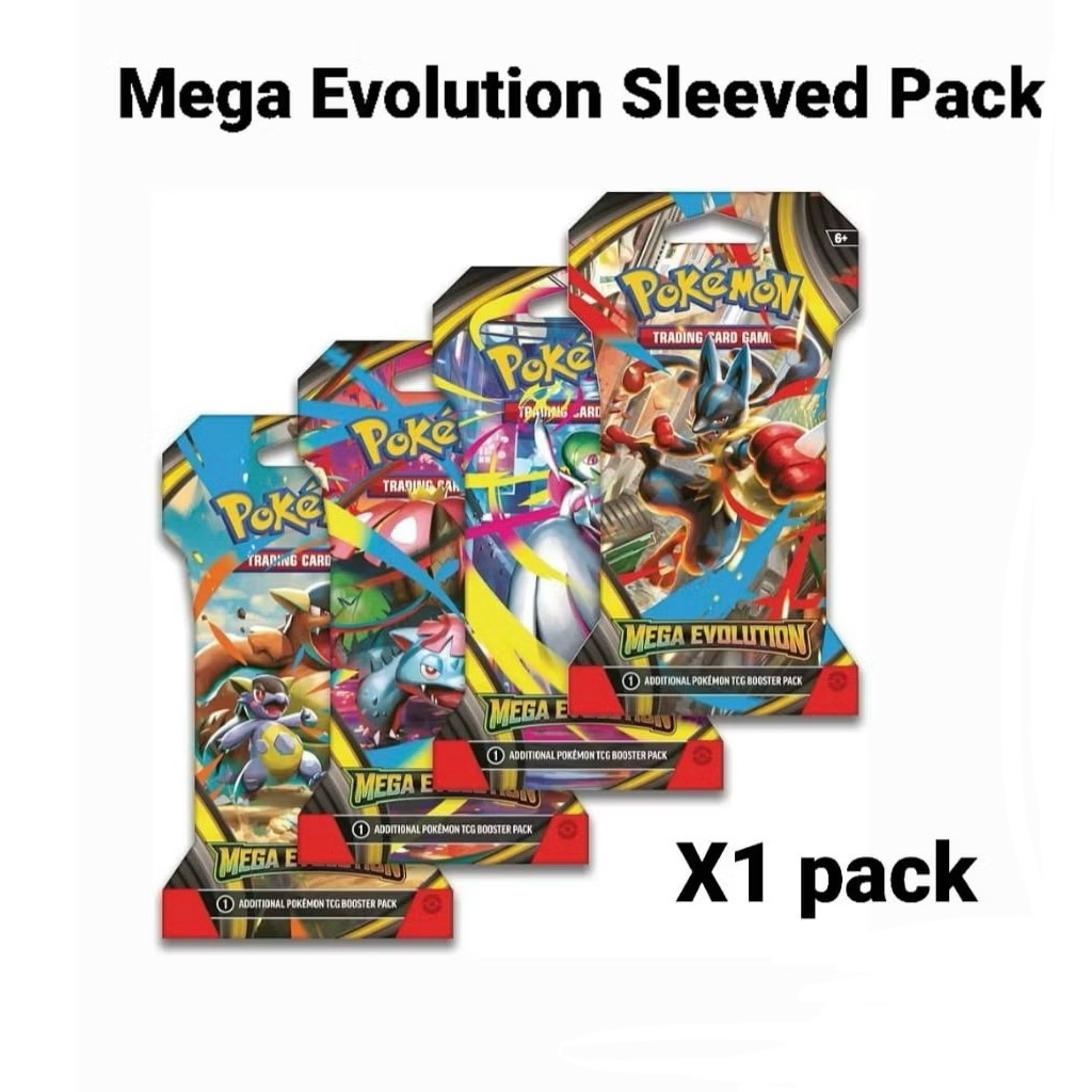 Mega Evolution Sleeved Pack