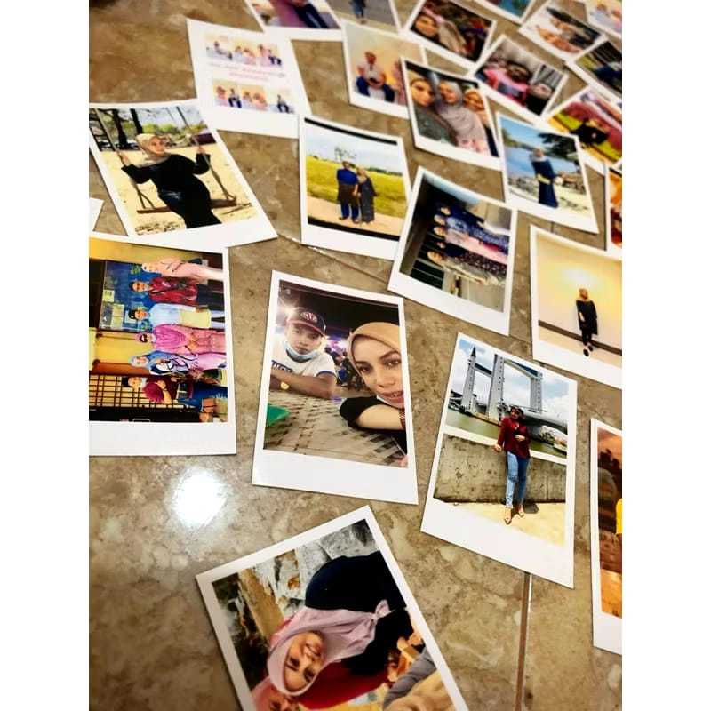 การ์ดโลโม่|2R พิมพ์ภาพถ่ายเคลือบเงากันน้ํา / EPSON|Cuci Gambar TERBAK QUALITY