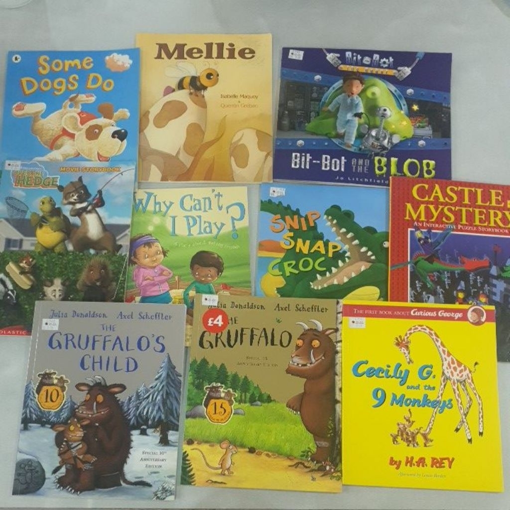 ใช้ XD3-1004-YM Assorted English Children อ่านหนังสือ