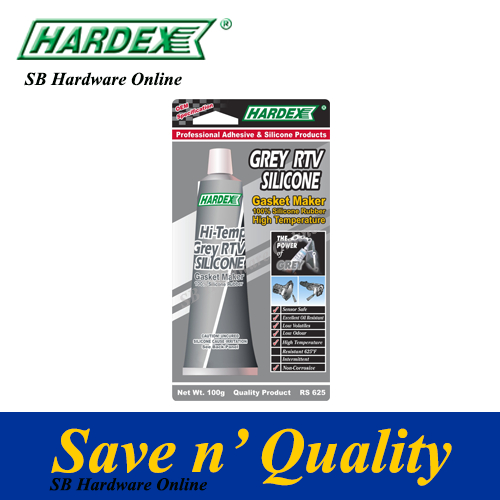 HARDEX 85.2G ซีลซิลิโคน, ใส (RS-625)