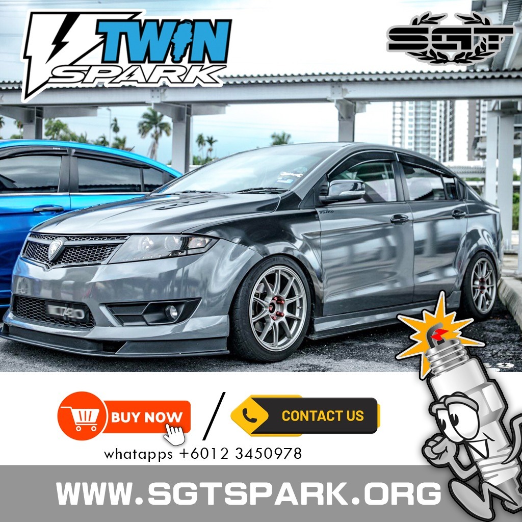 SGT VTWIN LKAR7EY 0.7 PROTON PREVE 1.6 TURBO SGT VTWIN SPARK PLUG 4 ชิ้น