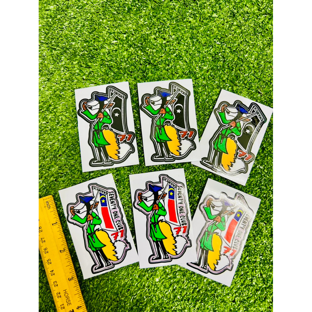 สติ๊กเกอร์ SEVENTY ONE CLUB 71/ SEVENTY ONE CLUB/EX5 CLUB