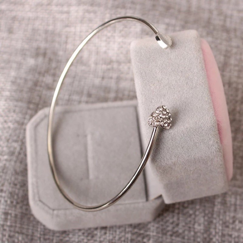 LOVE BANGLE CUTE BRACELET RANTAI TANGAN LOVE GELANG TANGAN COMEL ALLOY JEWELERY