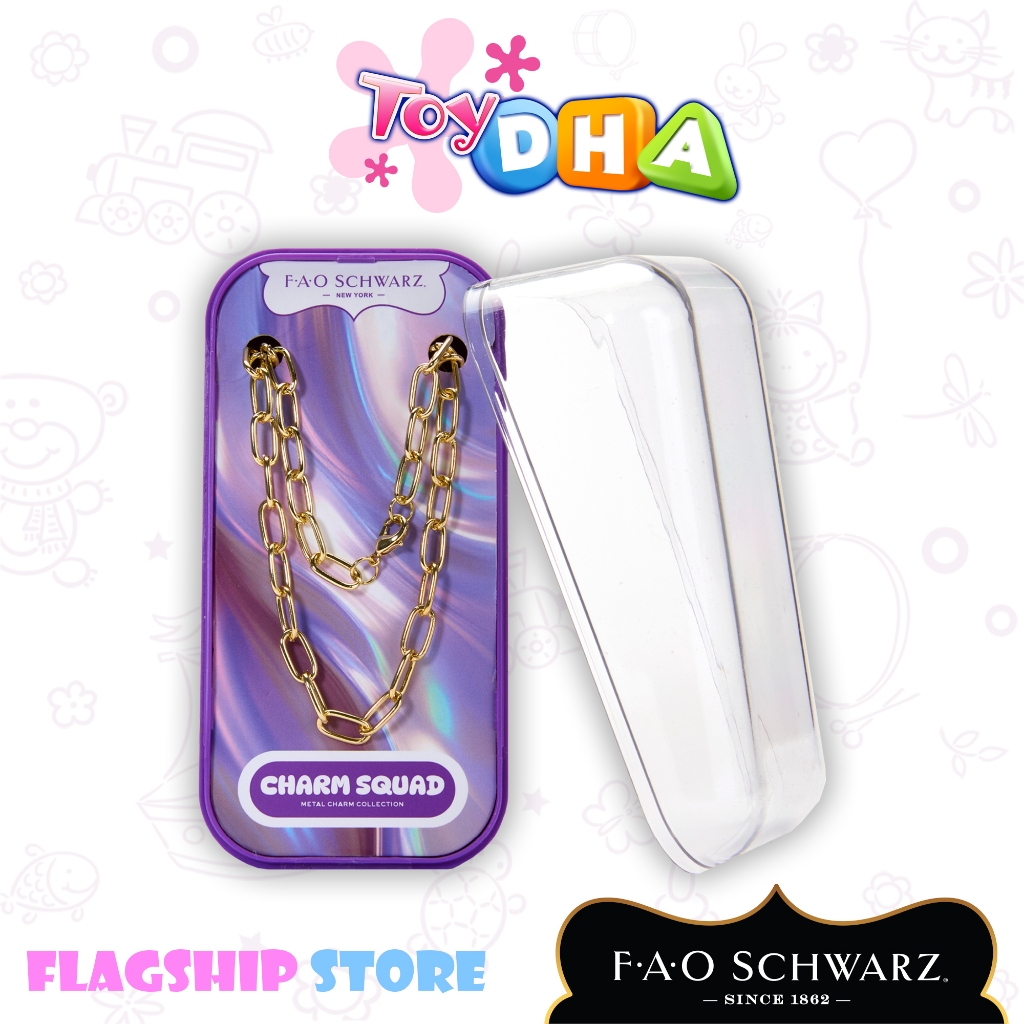 FAO Schwarz DIY Charm Bare Squad สร้อยคอทอง (1115027590)