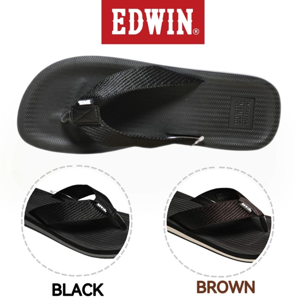 มาใหม่ล่าสุด Edwin Mens Signature รองเท้าแตะ E 10770 & E 10813