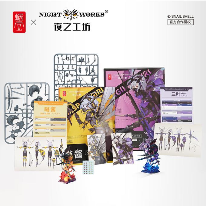 Nightworks 1/24 Argidae Girl &Wasp Girl Plastic Model kit