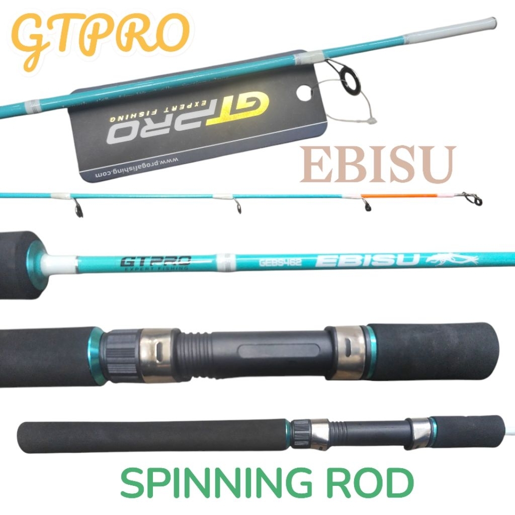 Gtpro ebisu prawn fishing rod joran udang
