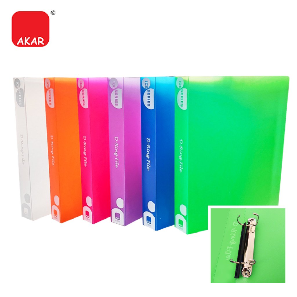 Fail Projek A4 Saiz Cincin D 25mm / AKAR A4 Project 25mm D-Ring File / Fail Cincin 2D / VC8825 2D แห