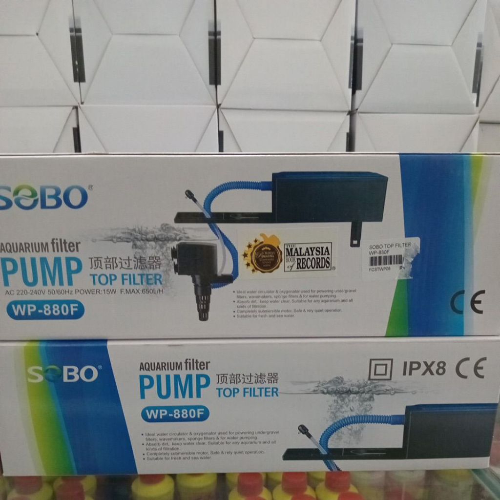 Sobo กรองด้านบน wp 880f