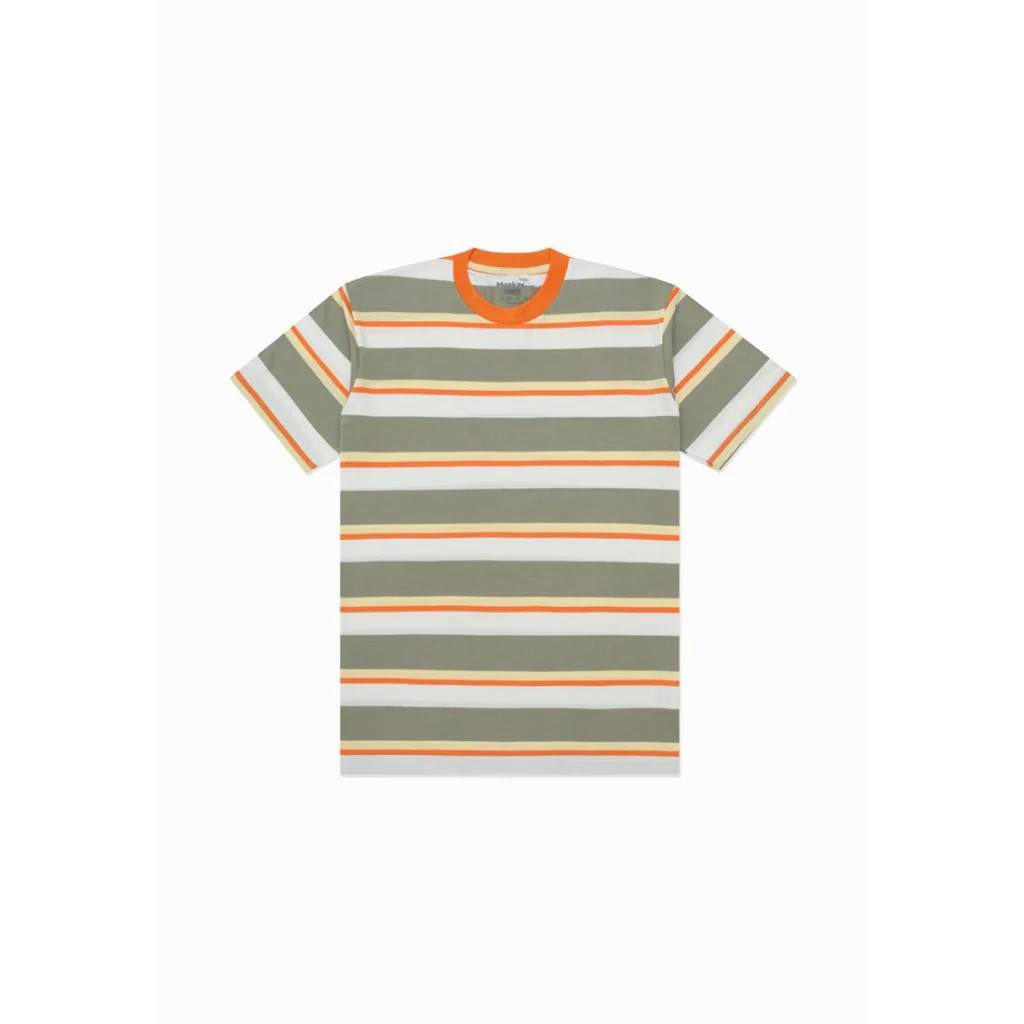 เสื้อเชิ้ต Moskav Myles Orange Stripes