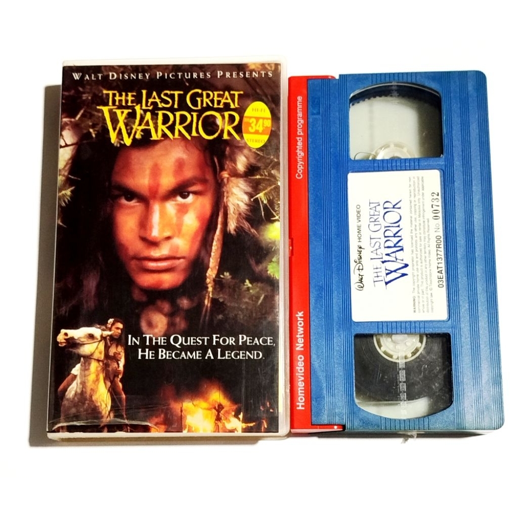 ใช้ VHS The Last Great Warrior Video Tape