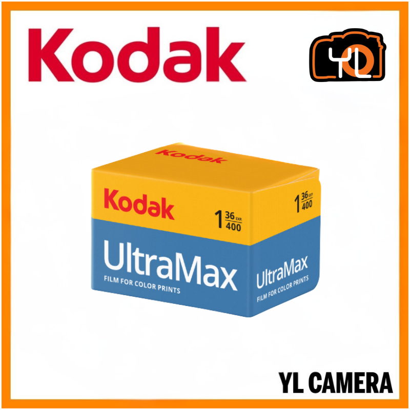 Kodak UltraMax 400 Color Negative Film (35mm Roll Film) - 36exp