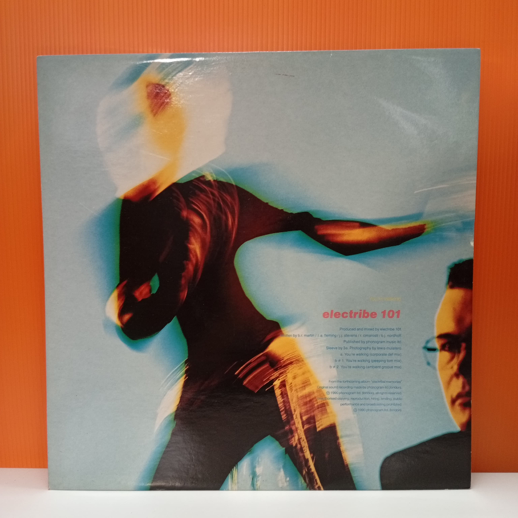 RR28-59 LP TERPAKAI [ ELECTRIBE 101 - YOURE WALKING ] LP มือสอง < NM >