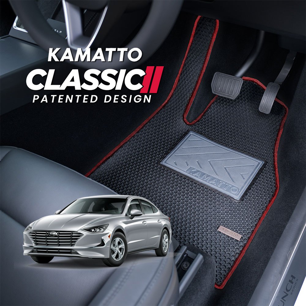 Kamatto Classic Hyundai Sonata DN8 2020 - ปัจจุบันพรมปูพื้นรถยนต์และพรม