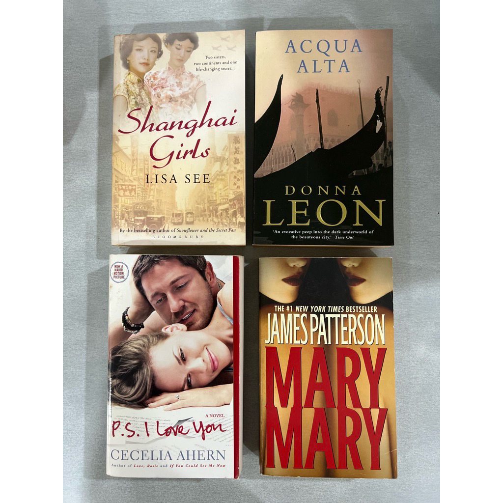 (มือสอง) MC1 1109 JG นวนิยายภาษาอังกฤษคละหนังสือ