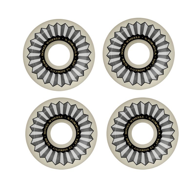 BONES WHEELS X-Formula ล้อสเก็ตบอร์ด XF SIDECUT 52 V5 X-FORMULA 97A 4PK