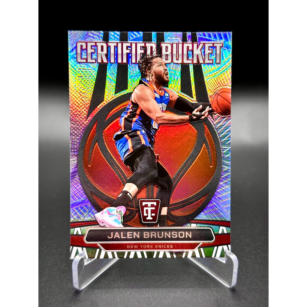 Panini Nba Card 24-25 ใบรับรองรวม Jalen Brunson Certified Bucket