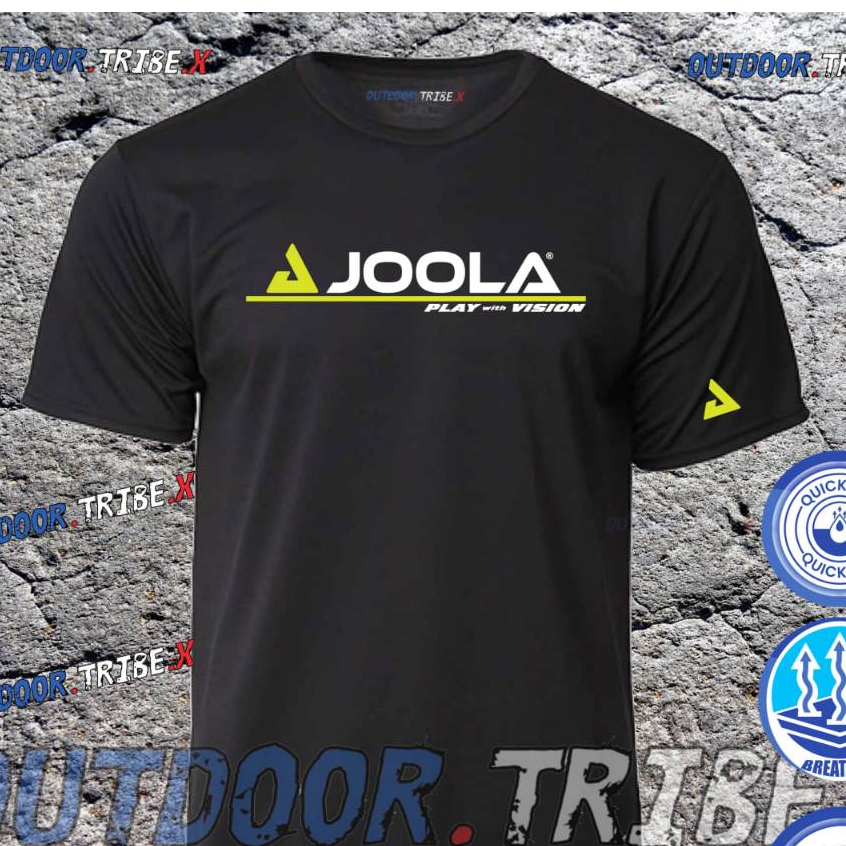 JOOLAA VISION PICKLEBALL SHIRT OUTFIT PADDLE TENNIS BADMINTON RUNNING JERSEY MICROFIBER DRIFIT SHIRT