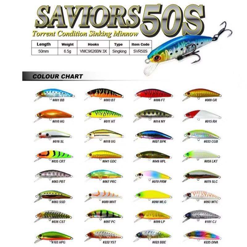 SENSES SAVIORS 50S Lure 6.5g SINGKING