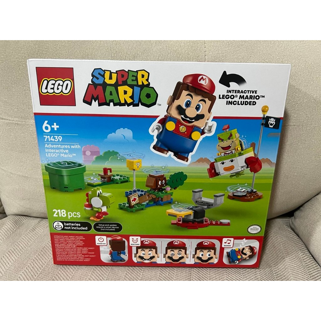 [READY STOCK] LEGO 71439 SUPER MARIO Adventures with Interactive LEGO Mario (BOX HAS CREASES)