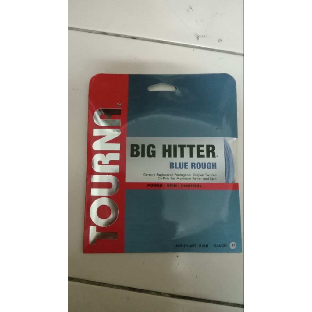 Tourna Big Hitter สายเทนนิสหยาบสีน้ําเงิน