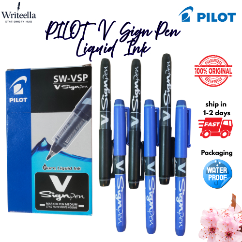 PILOT V Sign Pen ปากกาลายเซ็นเหลว