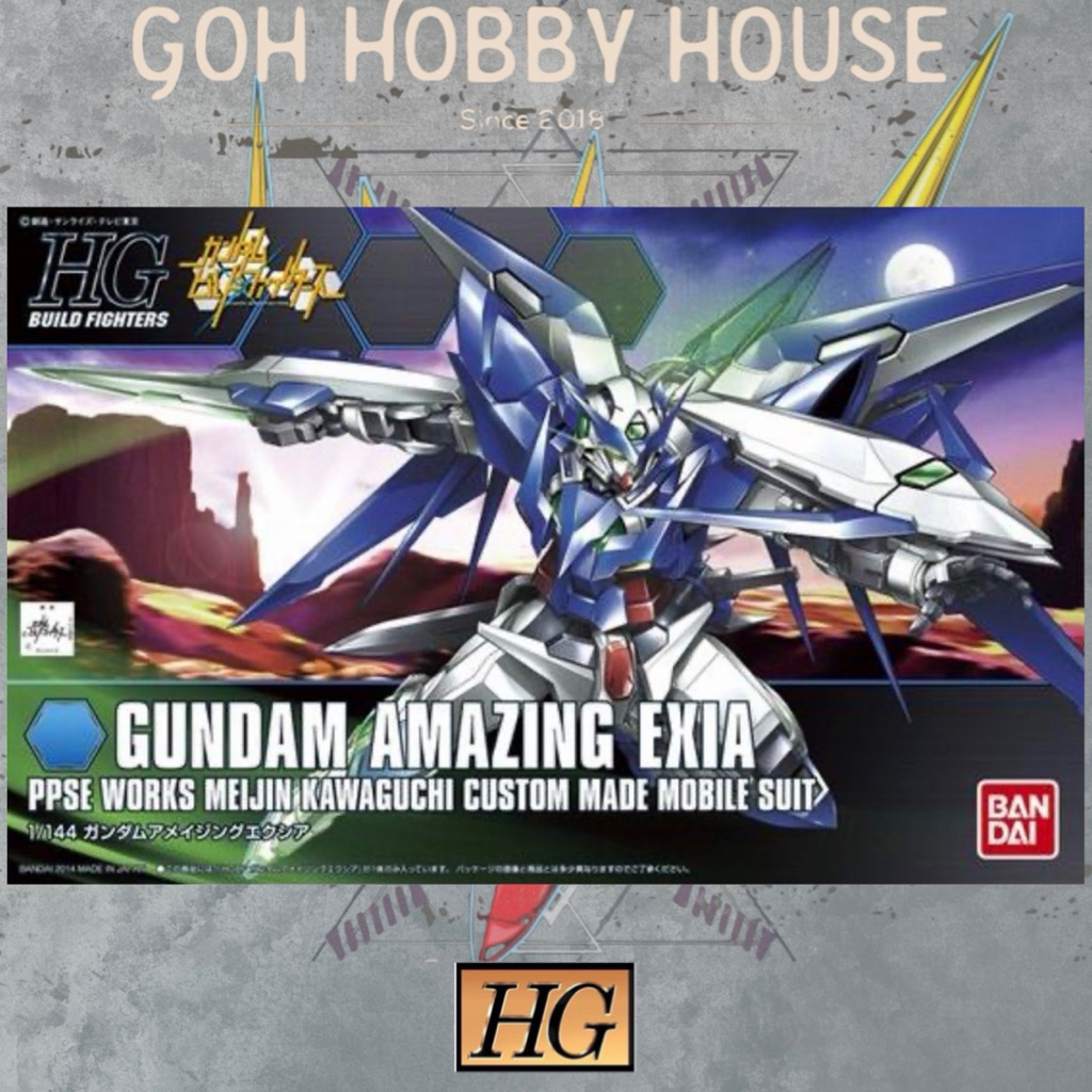 BANDAI HG 1:144 GUNDAM AMAZING EXIA [016]