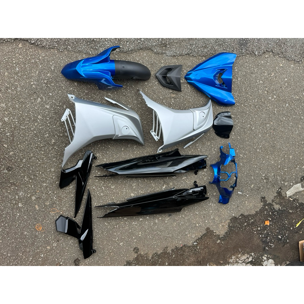 เสนอ 55D-F0000-07-P7-0M ชุดฝาครอบ LC135 BLUE BIRU