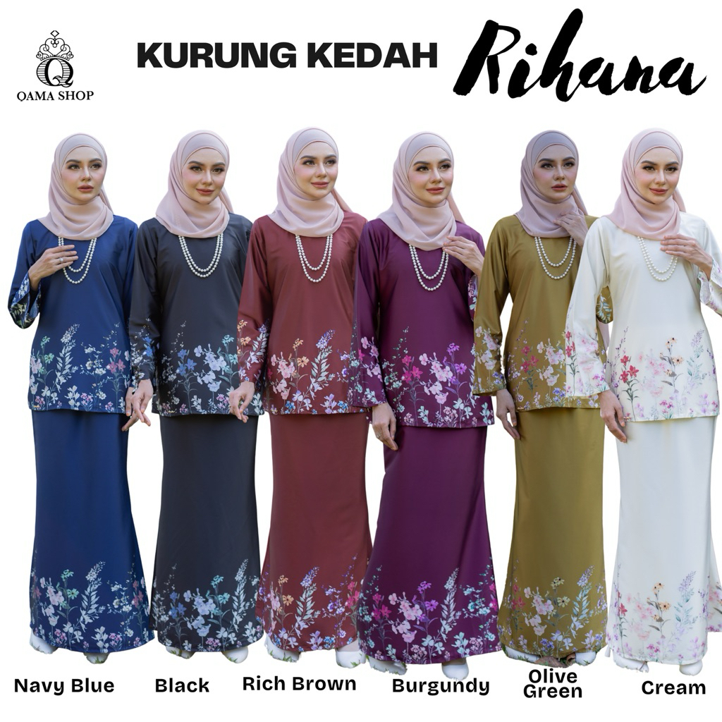ใหม่ ️ RIHANA KURUNG KEDAH